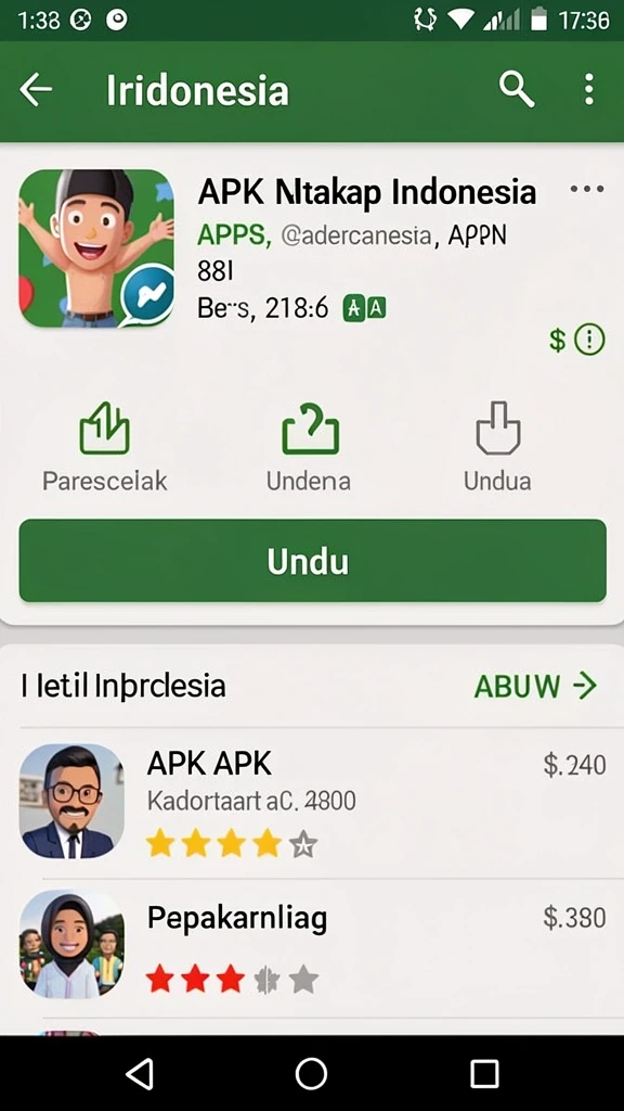 api66 - Screenshot menampilkan karakter utama dalam aksi.