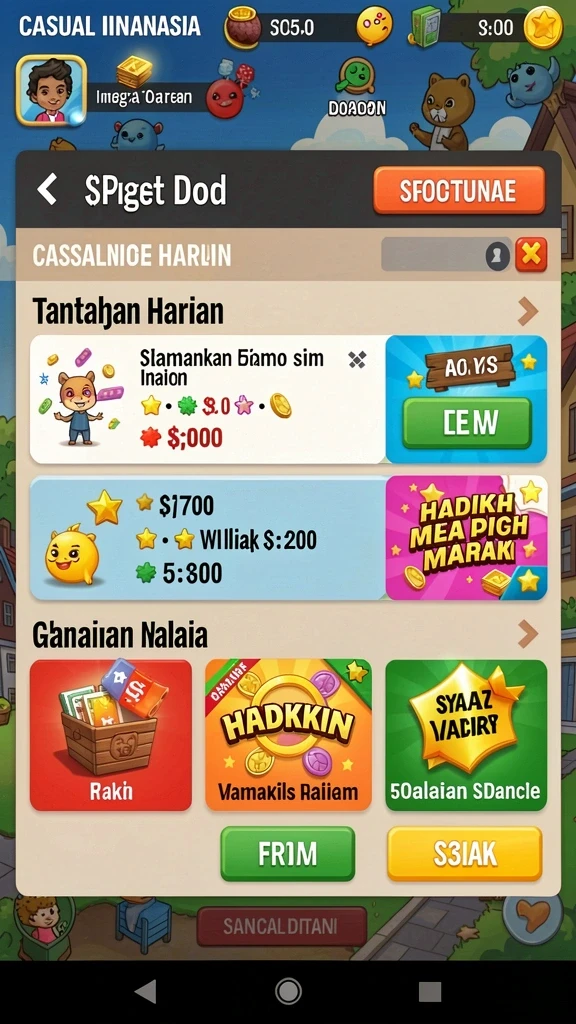 bigmsg - Berbagai mini-game seru untuk dimainkan bersama teman.
