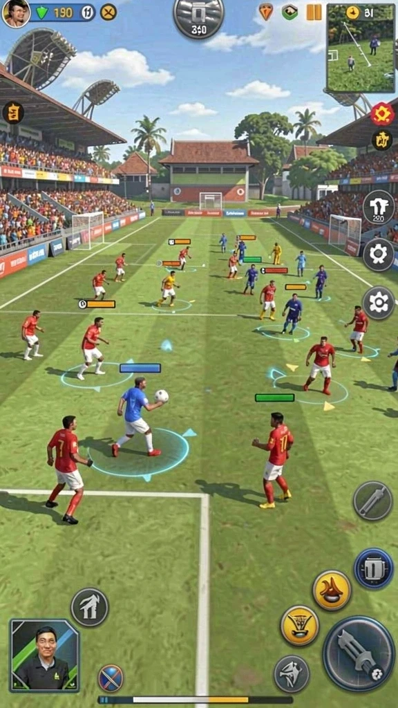 king123 - Mode multiplayer untuk bersaing dengan teman.