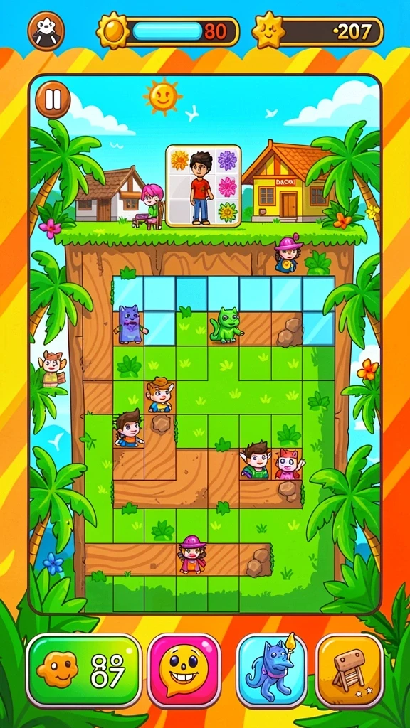 rr33 - Peta yang luas untuk dijelajahi dalam game.